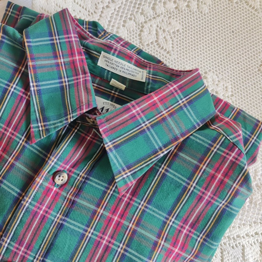 Authentic Shirtwear By Van Heusen,  Size L,  Long Sleeve